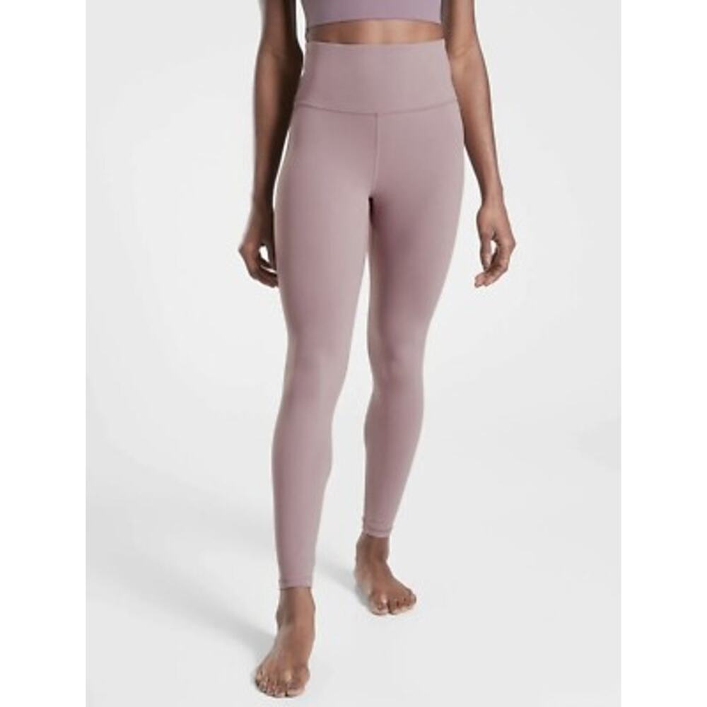 Athleta Elation Cropped High Rise Legging in Light Purple